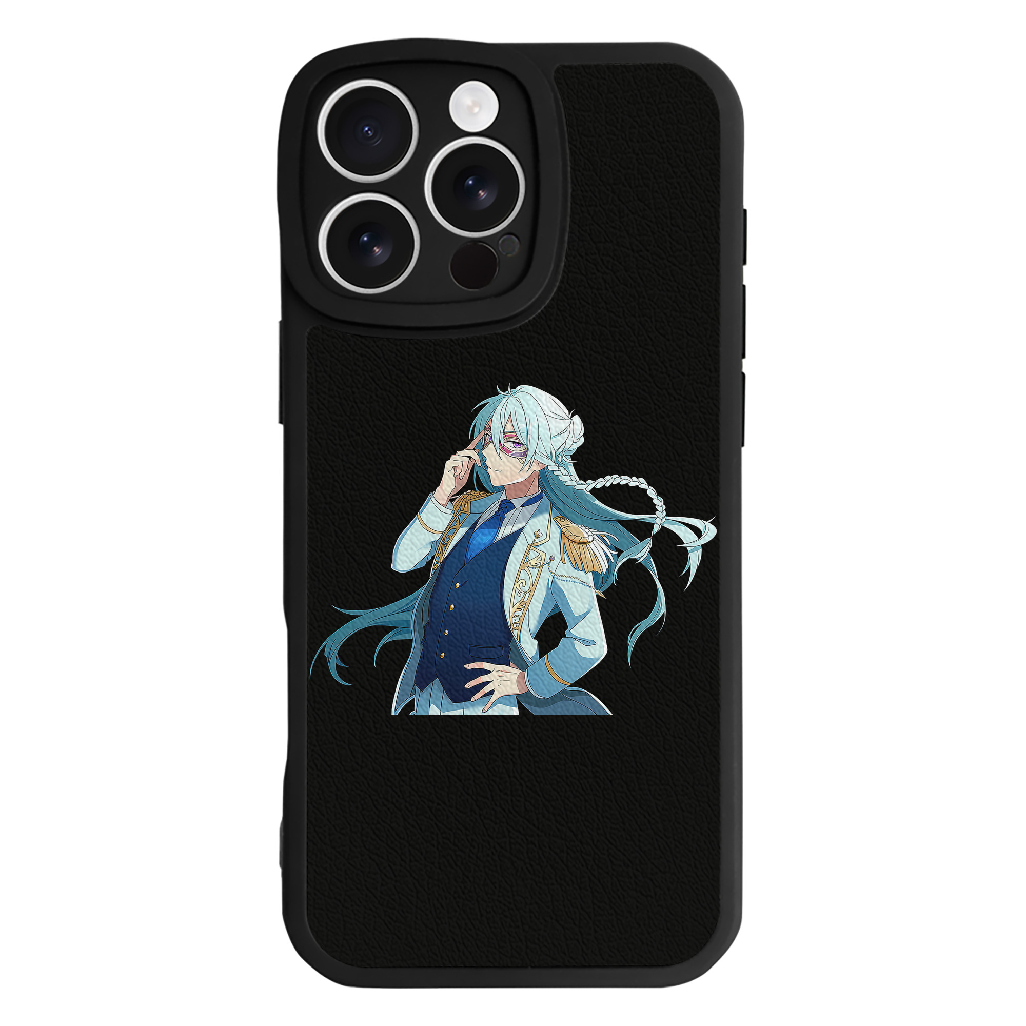 （画像用） あんさんぶるスターズ! Ensemble Stars 【iPhone 16シリーズ対応】シリコンスマホケース（レザー調） 材質：シリコン